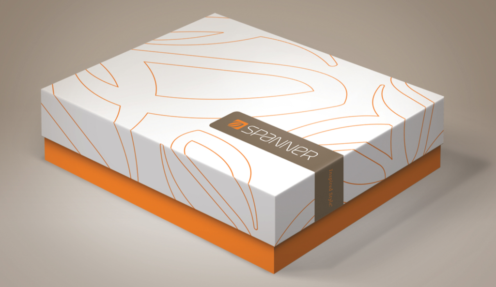 Artwork of Spanner's clothing box